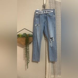 Levi 501 rib cage jeans